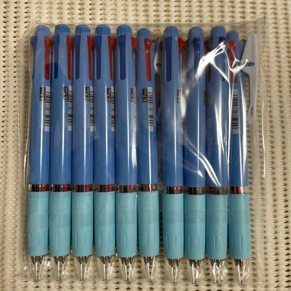 ジェットストリーム インサイド 3色ボールペン 0.7mm 10本