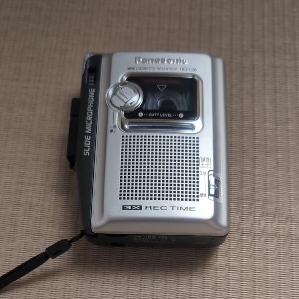 no.7 Panasonic ミニカセットレコーダー RQ-L26