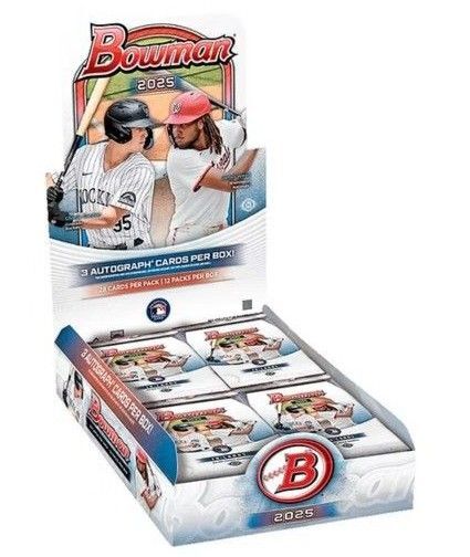 topps bowman jumbo 2025 シュリンク付き未開封1ボックス