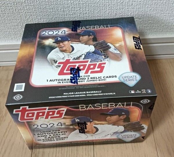 mlb topps update 2024 未開封1箱
