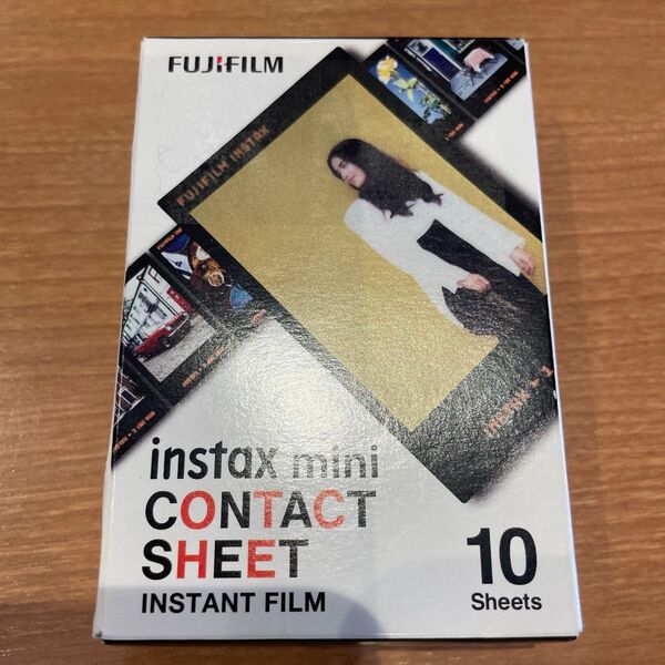 FUJIFILM instax mini CONTACT SHEET 10枚