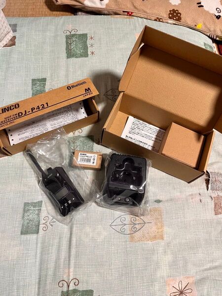 ALINCO 特定小電力無線機 DJ-P421 充電器 充電池