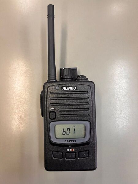 ALINCO 特定小電力トランシーバー DJ-P221 ブラック