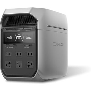 EcoFlow DELTA 3 Plus ポータブル電源 1024Wh 56分で100%充電