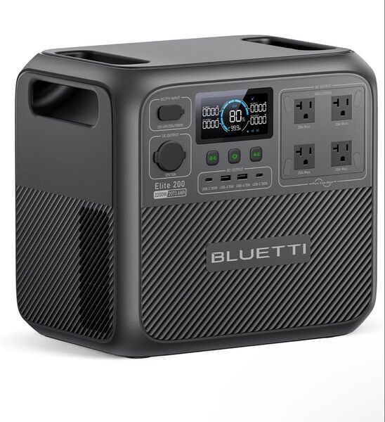 新品未開封 BLUETTI ポータブル電源 Elite 200 V2 2073.6Wh