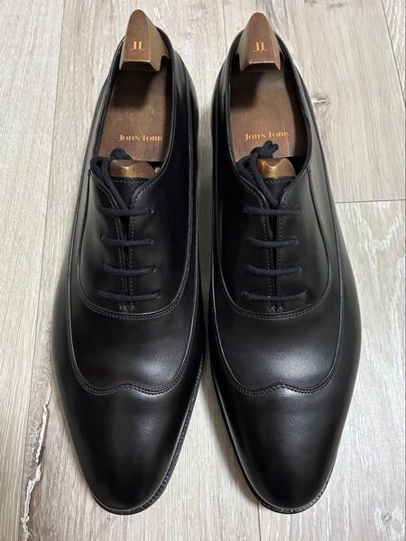 ◎中古品◎ John lobb 2009(ジョンロブ イヤーモデル2009)サイズ8.5E(約27cm)黒 ブラックオックス