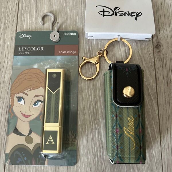 【新品】アナと雪の女王 リップポーチ リップスティック しまむら ディズニー 限定 コラボ コスメ メイク アナ雪 プリンセス