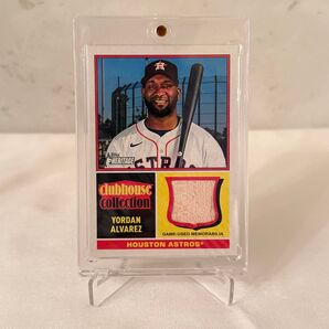 Yordan Alvarez(ヨルダン アルバレス)Game-Used Memorabilia レリックカード