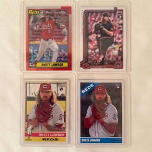 topps RHETT LOWDAR(レットロウダー)RC ルーキーカード4枚セット レアカード含む