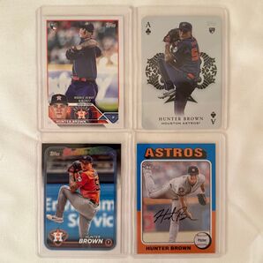topps hunter brown(ハンターブラウン)ルーキーカード含む4枚セット