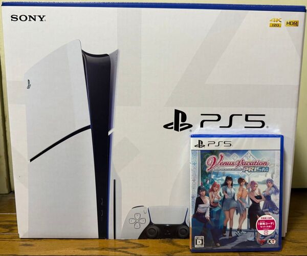 【未使用】PlayStation5本体 (CFI-2000A01)+ゲームソフト1本(DEAD OR ALIVE Xtreme)