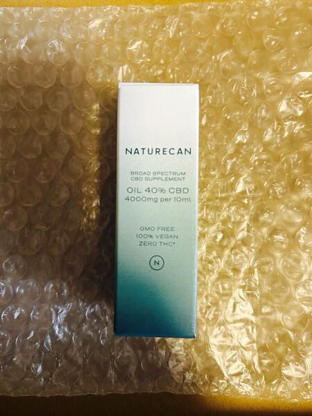 NATURECAN ブロードスペクトラムCBDオイルサプリメント 40% 4000mg
