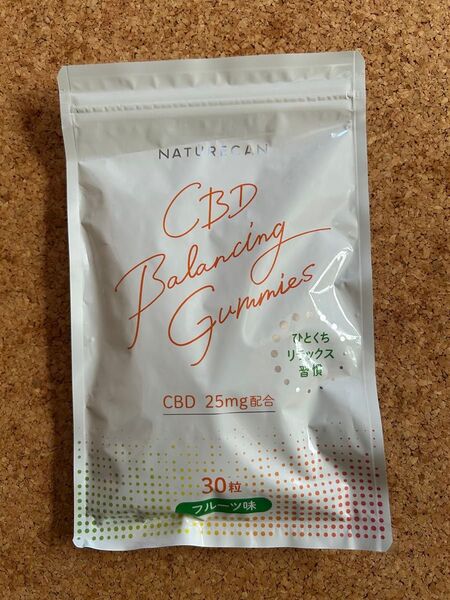 NATURECAN CBD Balancing Gummies 30粒 フルーツ味