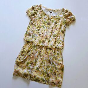 TOCCA トッカ レディースひざ丈ワンピース チュニックンピース 春夏ワンピース サマーワンピース 半袖ワンピース