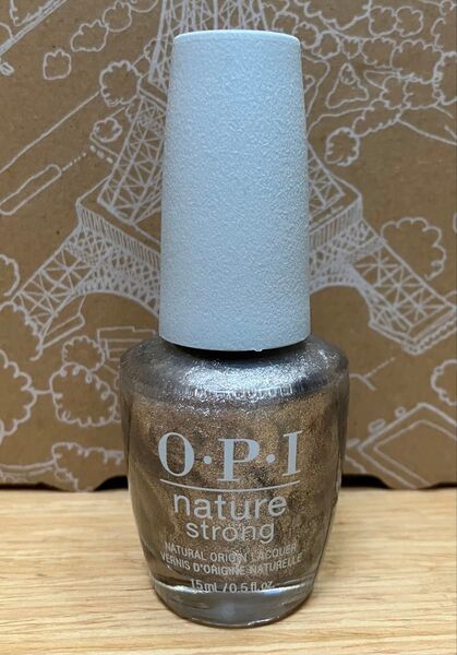 OPI オーピーアイ ネイチャーストロング NAT038 Glowing Places アイスグレー ネイルラッカー マニキュア