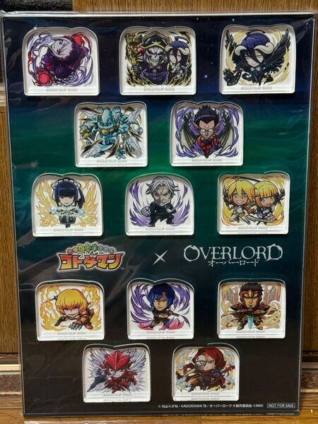 【世界に30個】激レア品 オーバーロード コトダマンコラボ 特製ミニアクリルスタンドセット 当選通知書付き