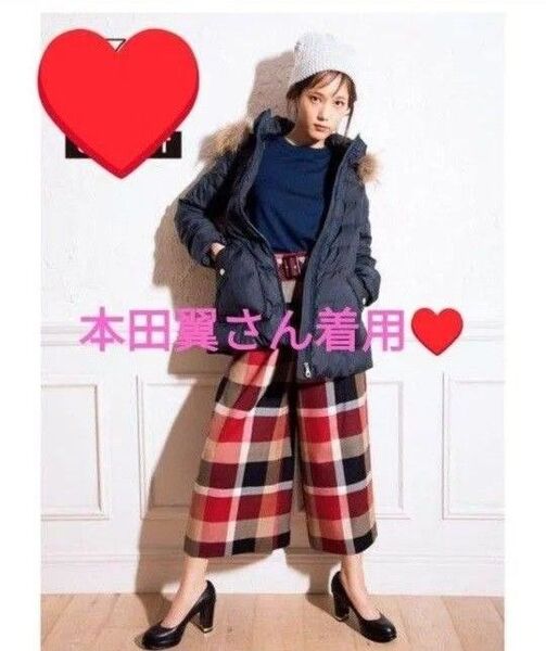 本田翼さん着用 クレストブリッジ ブルーレーベル ガウチョスカート ワイドパンツ