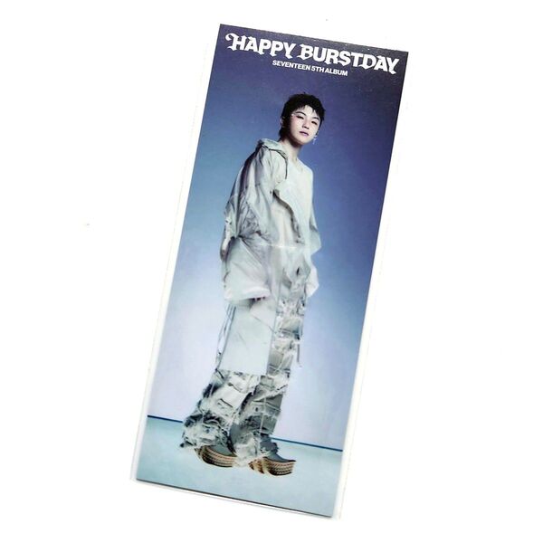 SEVENTEEN HAPPY BURSTDAY NEW MYSELF ウジ スクラッチカード セブチ