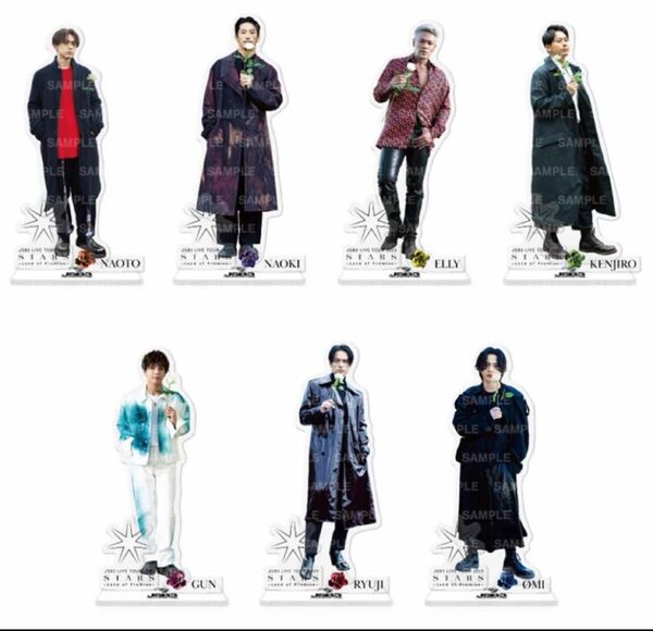 三代目 片岡直人小林直己ELLY 山下健二郎岩田剛典今市隆二登坂広臣 アクスタ