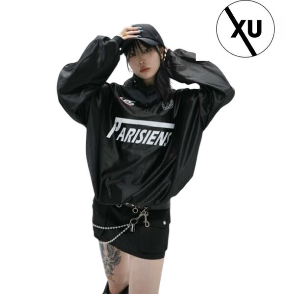 【XU DOG】uniform line long sleeve tee 短丈