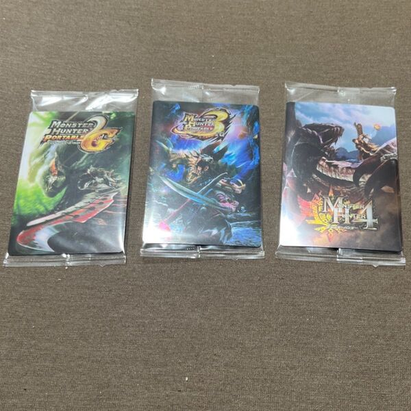 モンスターハンター 20th Anniversary モンハンウエハース MHP3rd MH4 MHP2ndG まとめ売り