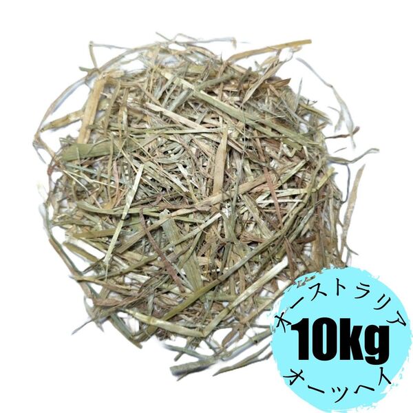 オーストラリア産 スーパープレミアム オーツヘイ 10kg
