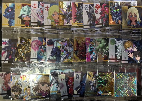 ガンダム にふぉるめーしょん ウエハースシール まとめ売り