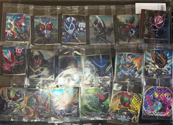仮面ライダー にふぉるめーしょん ウエハースシール まとめ売り