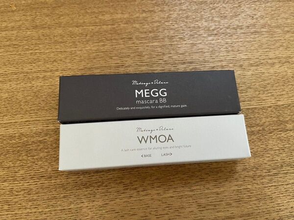 WMOA まつげ美容液 MEGG マスカラ セット