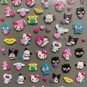 キティちゃん クロミ マイメロ ばつ丸 サンリオ ネイルシール