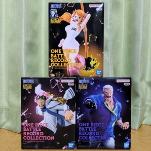 ワンピース BATTLE RECORD COLLECTION コビー モンキー・D・ガープ ナミ 3体セット 新品未開封