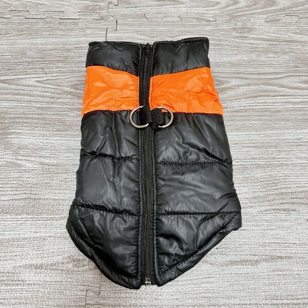 犬服 Lサイズ ダウンベスト ジャケット 秋 冬 ペット 犬 猫 つなぎ あたたかい 防寒 L ペット服