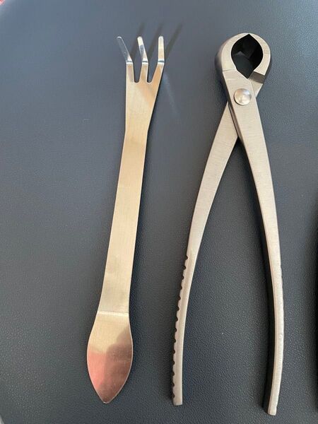 新品210㎜ 盆栽道具 コブ切 瘤切り 盆栽用 ぼんさい用品BONSAI TOOL 2個セット