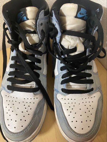 NIKE エアジョーダン1 レトロ ハイ OG ユニバーシティブルー 28cm 早い者勝ち