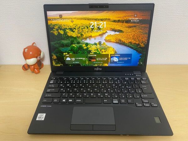 超軽量薄型 富士通 lifebook ノートパソコン U9310 第10世代i5 バッテリー良好 フルHD Office搭載