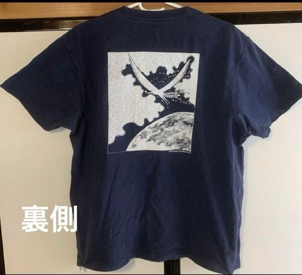 mont-bell モンベル 手塚治虫 火の鳥 Tシャツ Mサイズ ネイビー