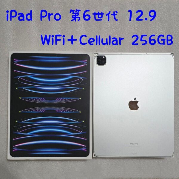 iPad Pro 12.9インチ 第6世代 SIMフリー版 256GB シルバー