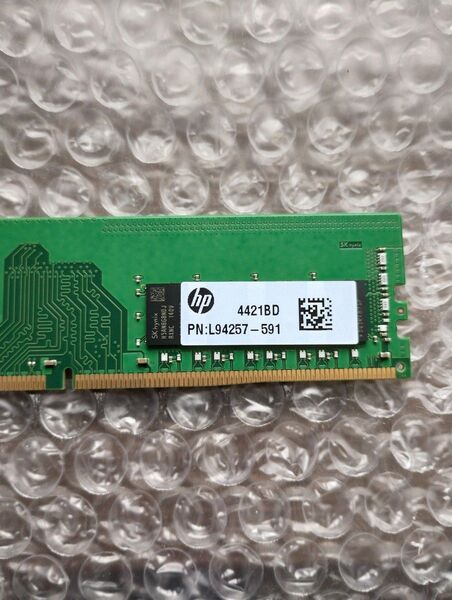HP 8GB DDR4 3200MHz ECC UDIMM Unbuffered デスクトップメモリ