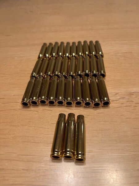 TOP M4 EBB ライブカート電動ガン 33個セット 金色メッキ 使用済み キズあり