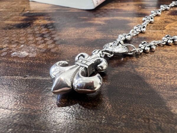 印入りクロス&クロスチェーンセット ネックレス シルバー925 アクセサリーCM003