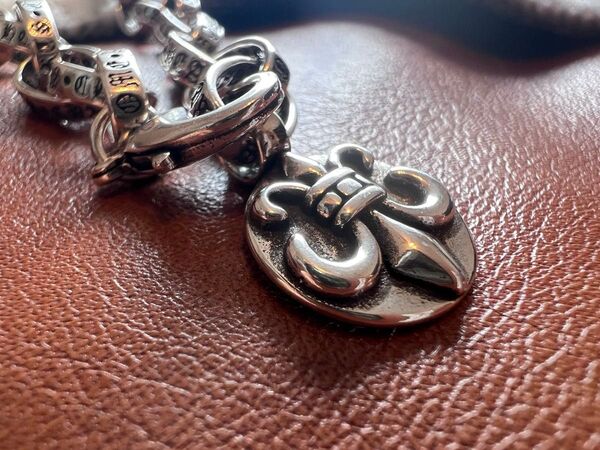 刻印入りシンボルチャーム デザインチェーンネックレス CSH003 アクセサリー シルバー925 ヴィンテージ