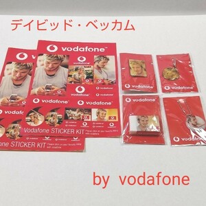 【非売品・新品】vodafone ベッカム ステッカー＆グッズセット