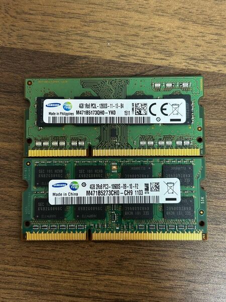DDR3 4GB メモリ 2枚セット
