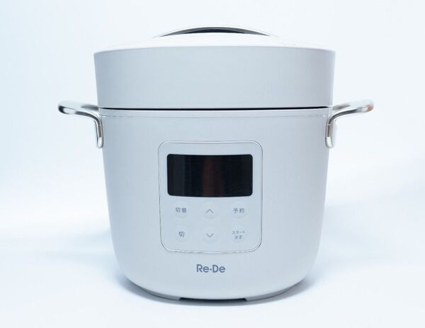 動作OK 付属品完備 Re・De 圧力鍋 電気 リデポット Re・De Pot 電気圧力鍋 2L PCH-20 炊飯器