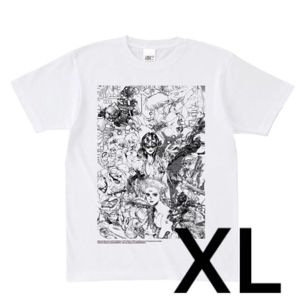士郎正宗の世界展 攻殻機動隊と創造の軌跡 コラボTシャツ 河村康輔