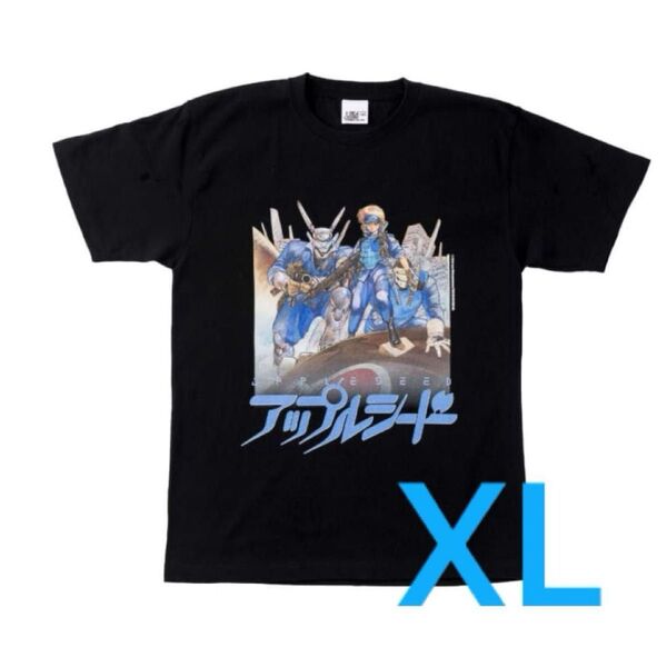 士郎正宗の世界展 攻殻機動隊と創造の軌跡 Tシャツ アップルシード