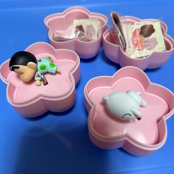 クレヨンしんちゃんリング2 しんちゃん シロ チョコビケース ガチャ ガチャポン フィギュア リング