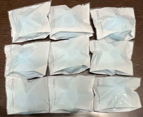 【新品未開封】FANCL ファンケル 泡立てボールa(2層式)ライトブルー 9個セット