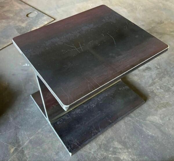 250mmH鋼材(作業台、溶接台、アンビル 、金床、鉄板、インテリア等