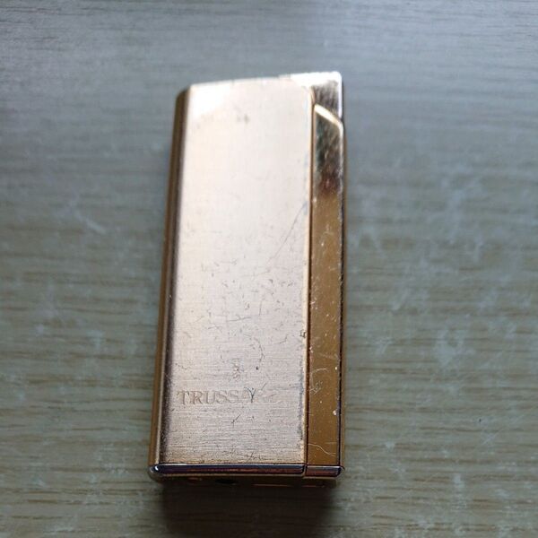 TRUSSARDI ガスライター ゴールド